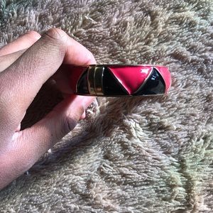 Pink & Black bracelet